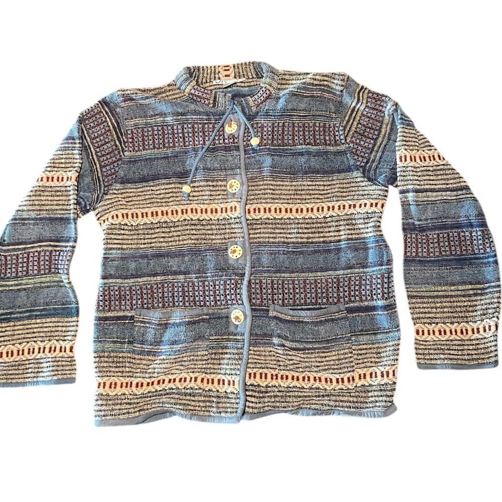 Vintage Dressbarn Button Up Cardigan Medium
